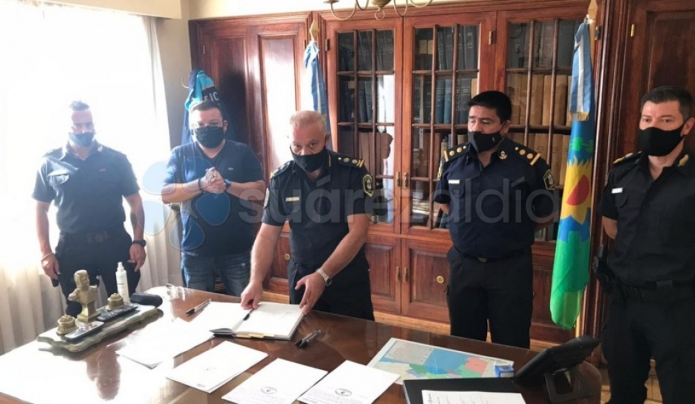 El Comisario José María Medina es el nuevo Jefe de la Policía Comunal de Coronel Suárez
