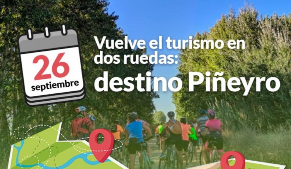 Vuelve el turismo en dos ruedas: destino Piñeyro
