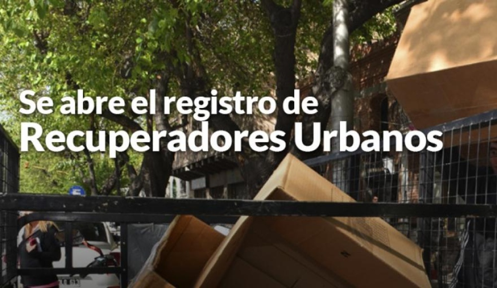 Se abre el registro de Recuperadores Urbanos del distrito
