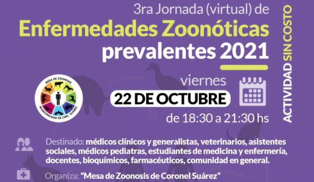 Tercera Jornada Virtual de Enfermedades Zoonóticas prevalentes 2021
