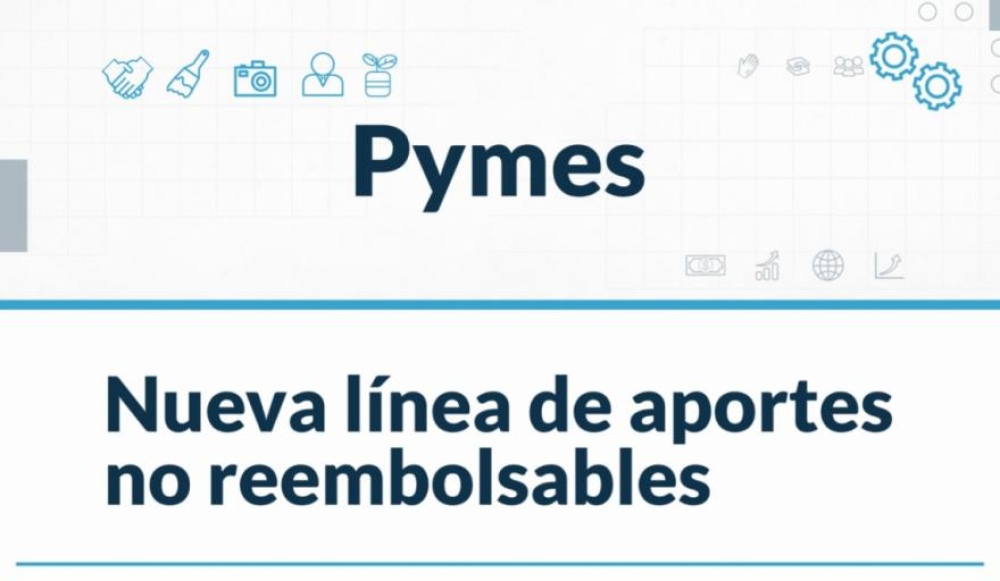 Atención Pymes: se lanzó una línea de aportes no reembolsables
