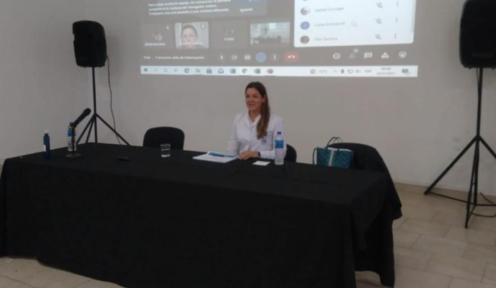 La doctora Marina Casteluccio es oficialmente Jefa del Servicio de Internación del Hospital “Doctor Raúl Caccavo”
