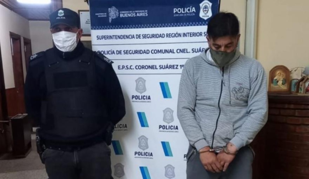 La policia de Coronel Suarez detuvo en Bahía Blanca a un prófugo condenado por abuso sexual
