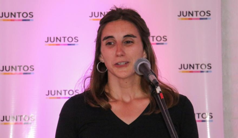Evangelina Arroquy y Mauro Manfredi cerraron la campaña de Juntos en Suárez al Día
