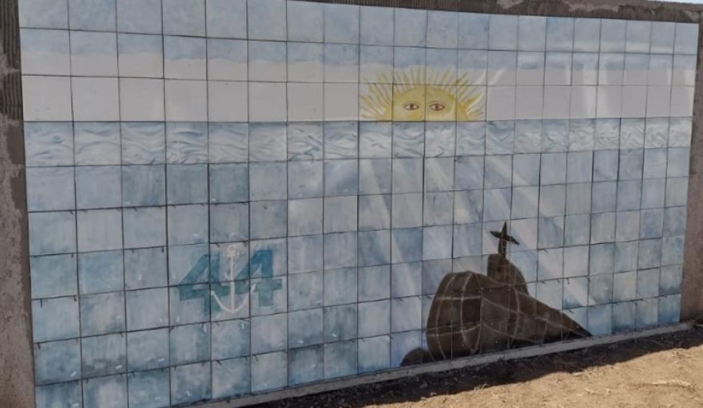 Este viernes se inaugura el mural homenaje al ARA San Juan en el Parque Héroes de Malvinas
