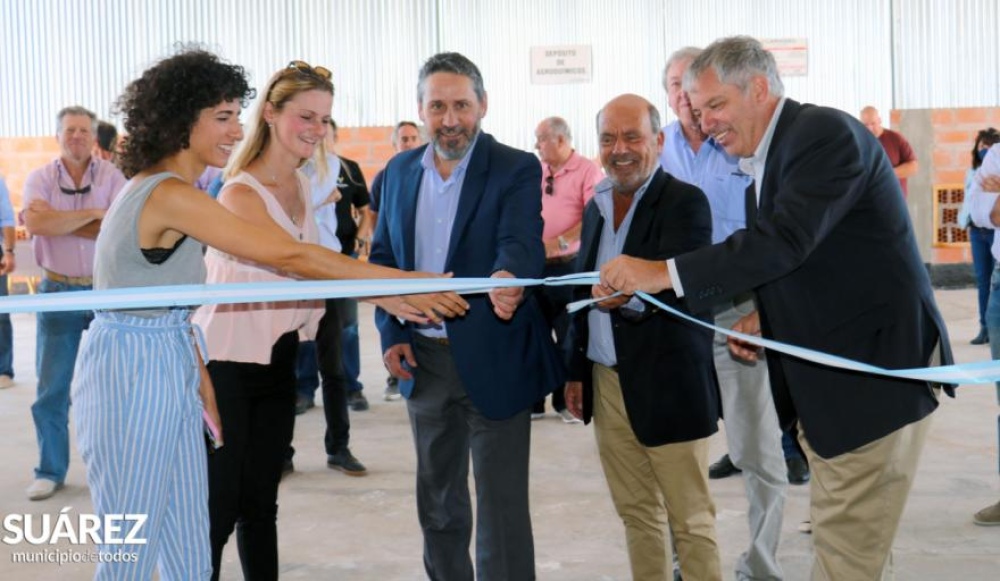 Se inauguró oficialmente el centro de acopio transitorio de envases de fitosanitarios (CAT)
