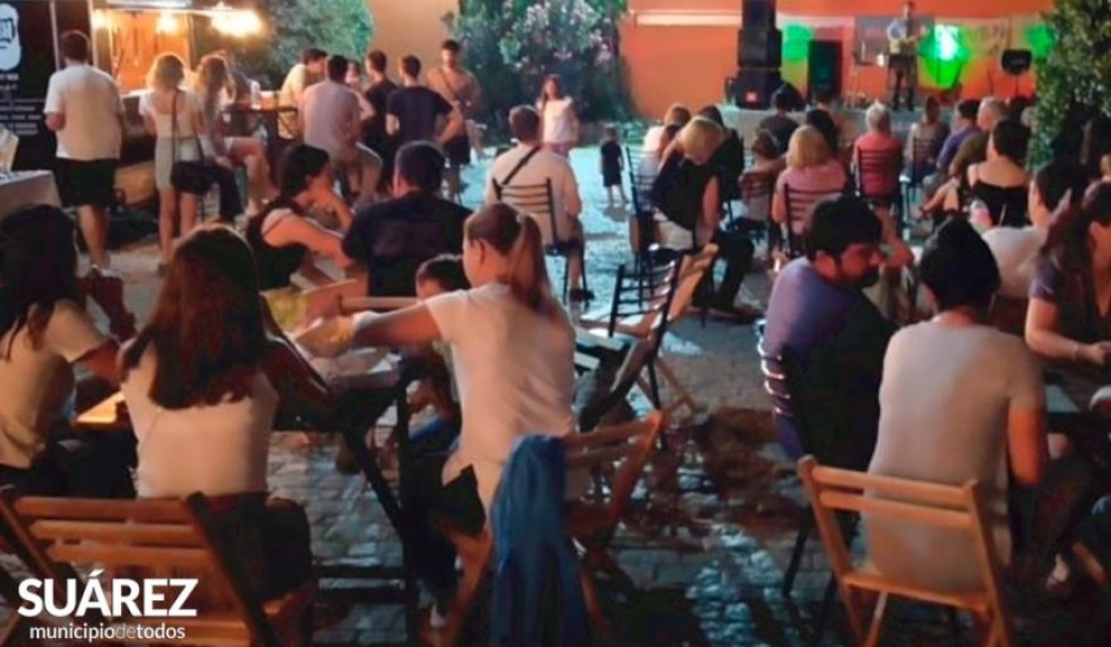El ciclo “Artistas de tu Ciudad” revolucionó la noche del domingo en Suárez
