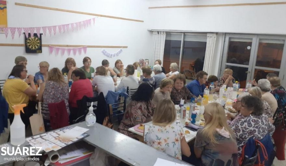 Consejo de Personas Mayores: cena a la canasta en Santa María por el Día de la Mujer
