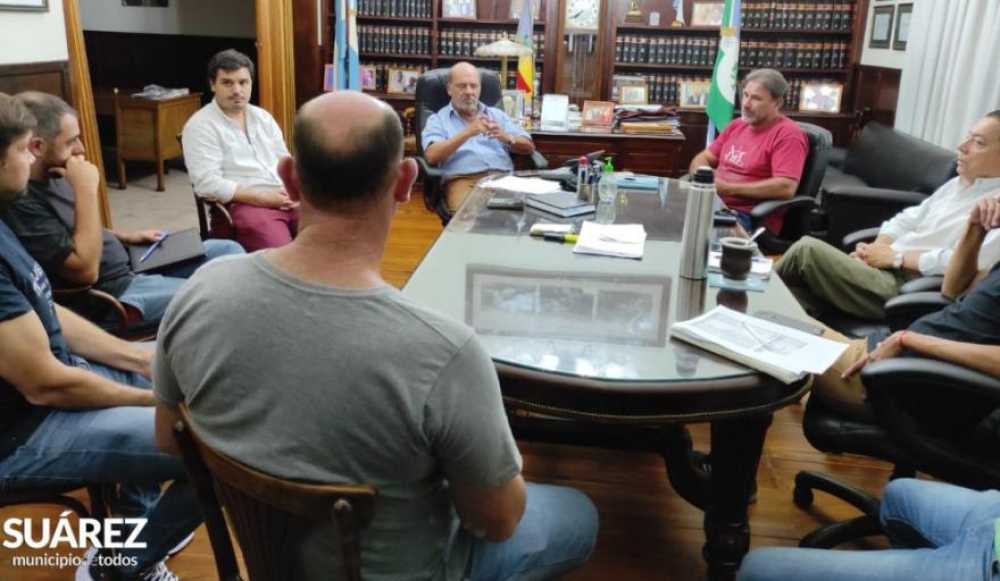 El Intendente mantuvo una reunión institucional con la nueva comisión directiva de la Cooperativa Eléctrica San José
