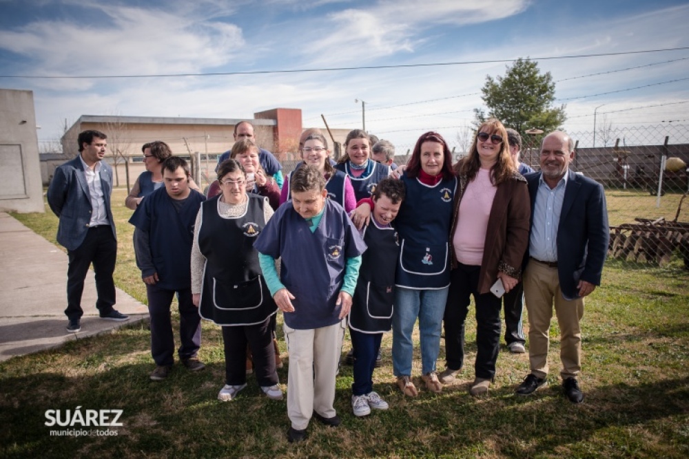El Taller Protegido de Pueblo Santa María cumplió 15 años de presencia en la comunidad
