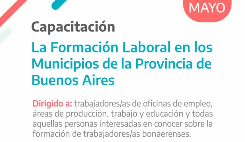 La Formación Laboral en los Municipios de la Provincia de Buenos Aires
