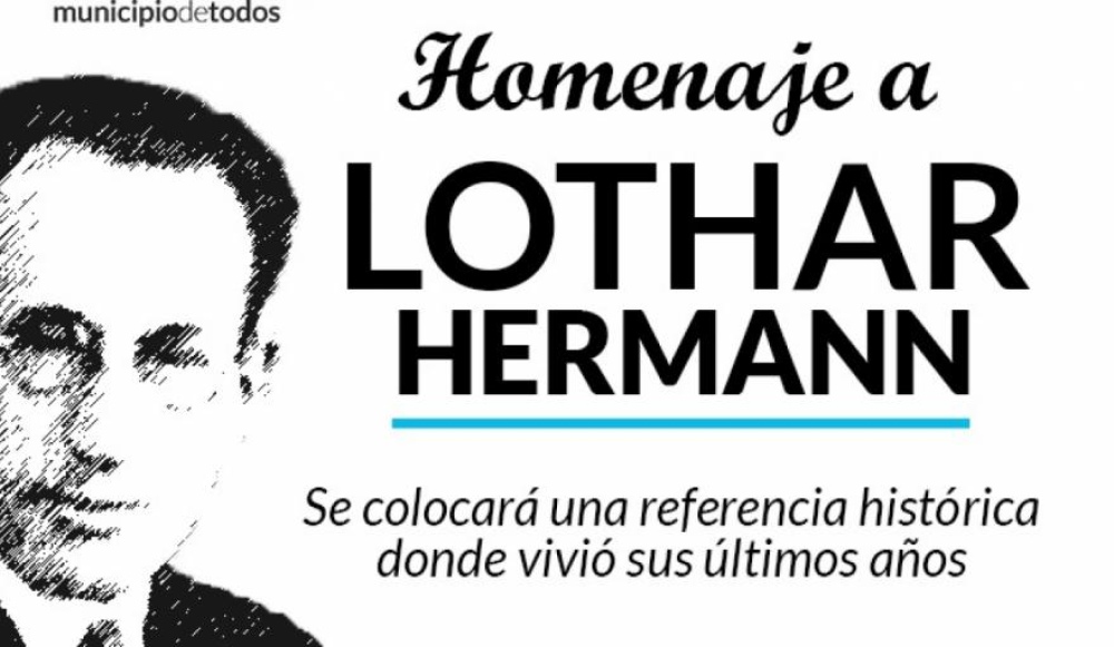 Hoy, homenaje a Lothar Hermann: se colocará una referencia histórica donde vivió sus últimos años
