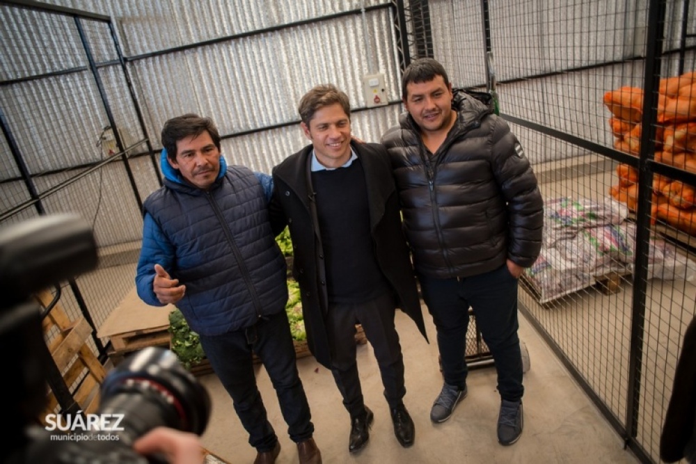 Kicillof inauguró el Mercado Concentrador Frutihortícola de Coronel Suárez
