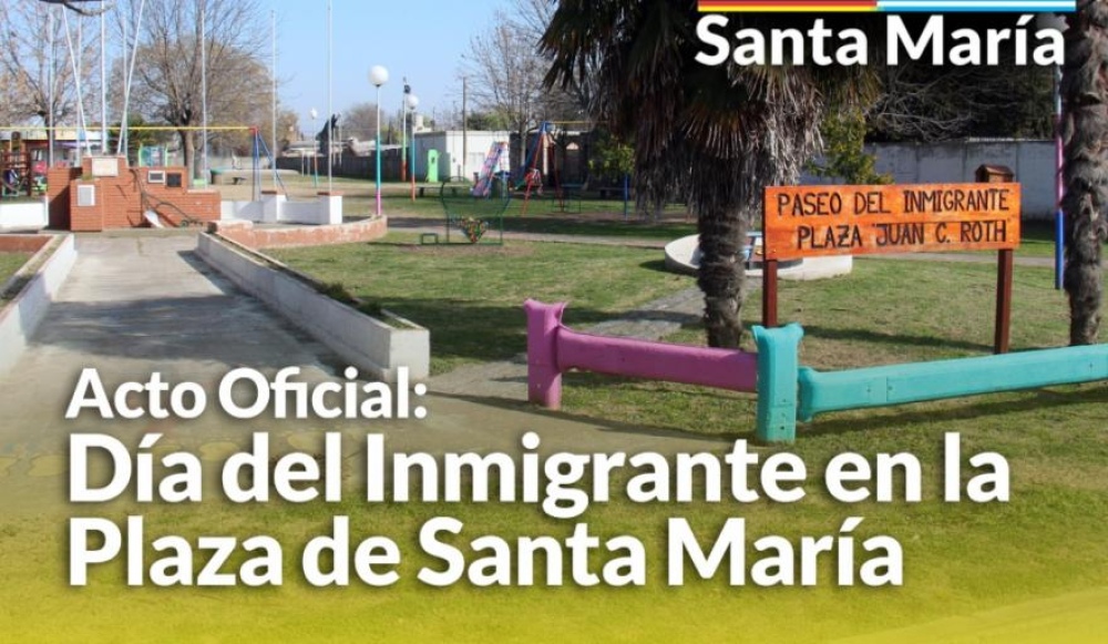 El acto oficial por el Día del Inmigrante será hoy en la Plaza de Santa María
