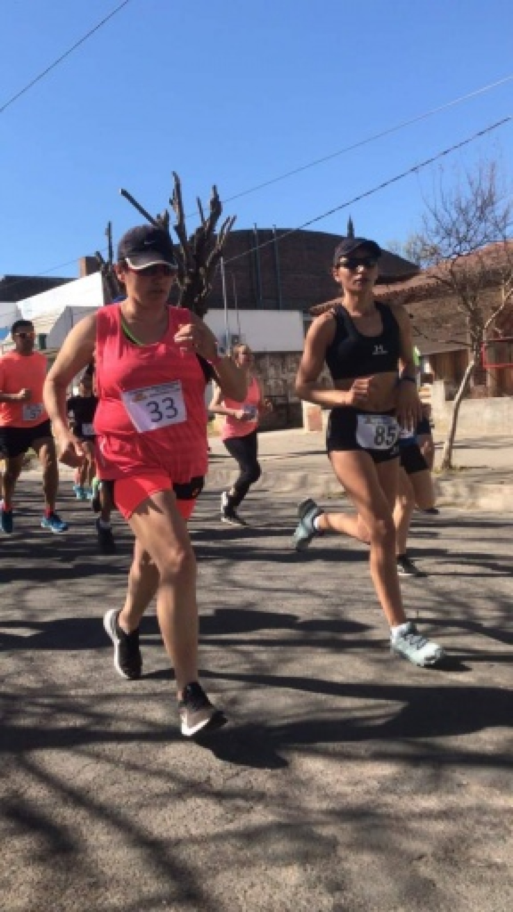 Yolanda Vega participó de una maratón por el aniversario de Tiro de Puan
