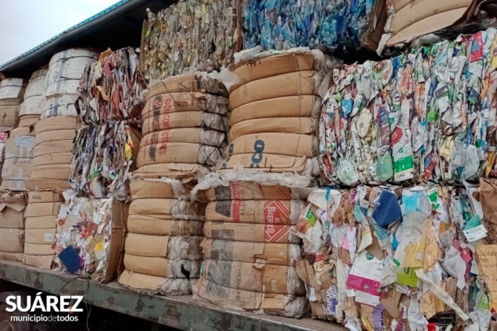 En agosto se vendieron 15.641.4 kg de material recuperado

