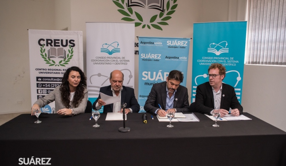 “La universidad pública es un derecho, y en Suárez estamos trabajando para hacerla realidad con CREUS”
