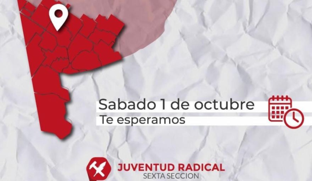 La Juventud Radical de la región se reúne este fin de semana en Coronel Suárez
