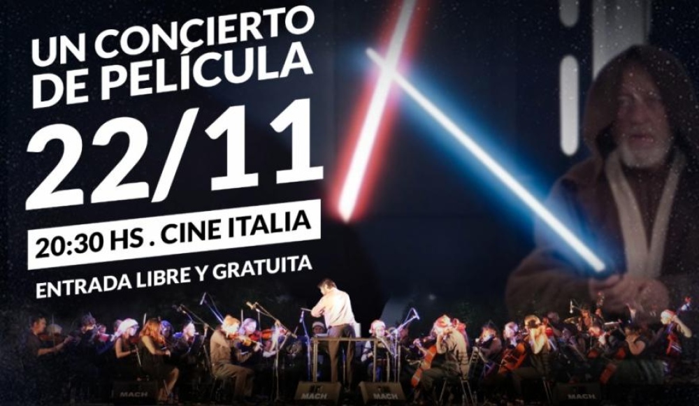 Esta noche, ”Concierto de película” para celebrar el día de la música en el Cine Italia
