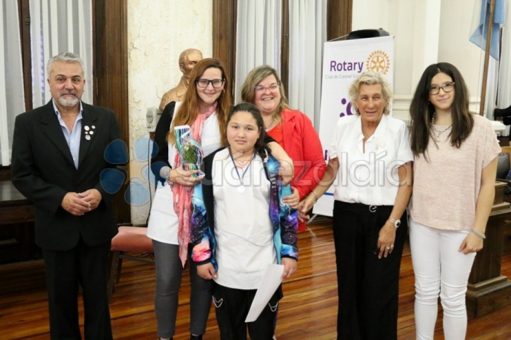 Rotary Coronel Suárez distinguió a los mejores compañeros

