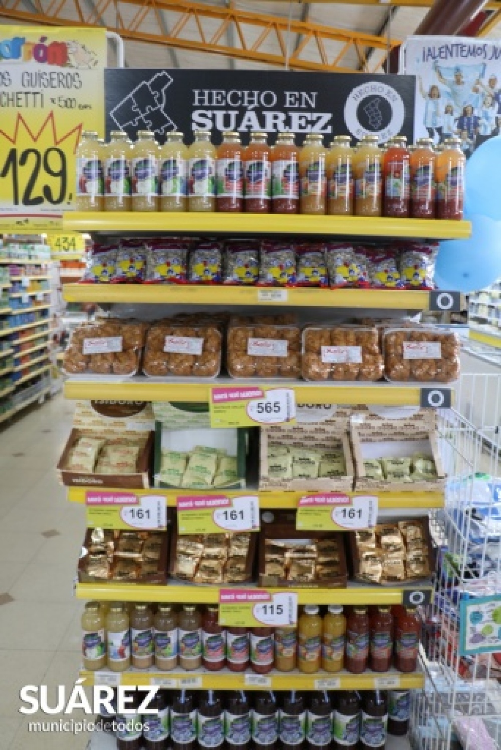 El programa “Hecho en Suárez” impulsa y promociona productos locales
