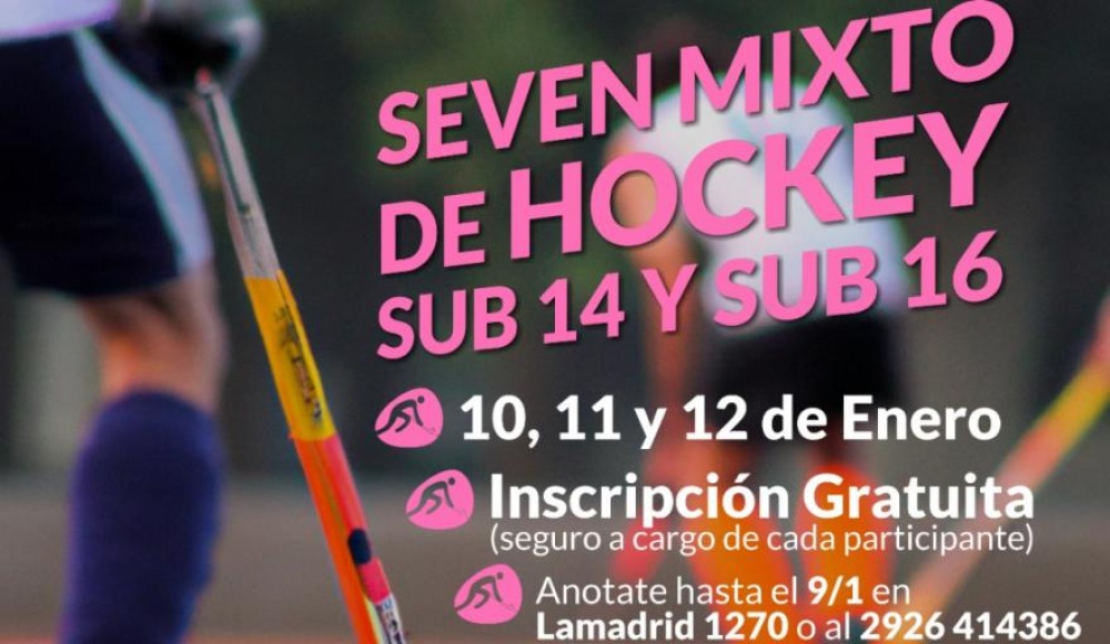 Seven mixto de Hockey Sub 14 y Sub 16
