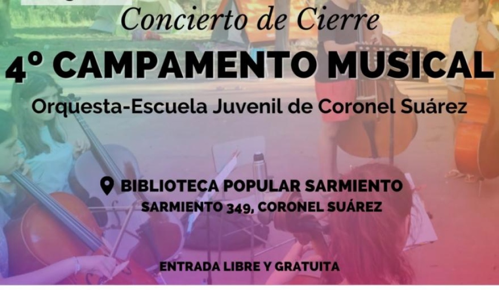 Cuarto Campamento Musical de la Orquesta-Escuela de Coronel Suárez
