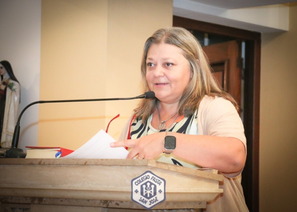 Dolores Sastre asumió como Apoderada Legal del colegio Fasta San José
