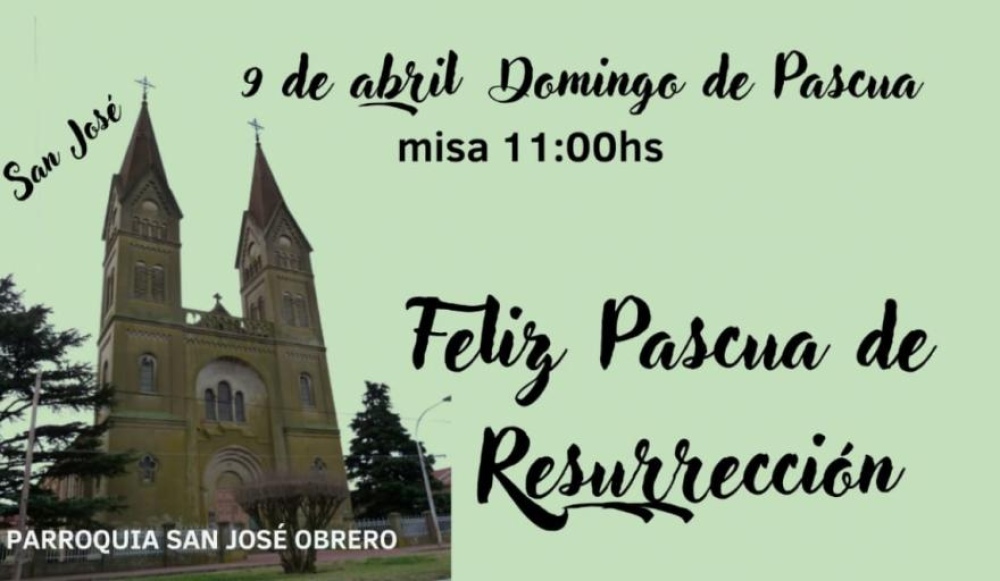 La Parroquia San José Obrero anuncia las celebraciones por Semana Santa
