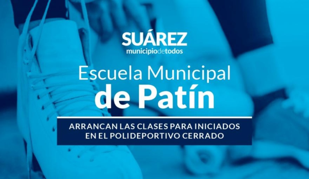 Escuela Municipal de Patín: Arrancan las clases para iniciados en el Polideportivo
