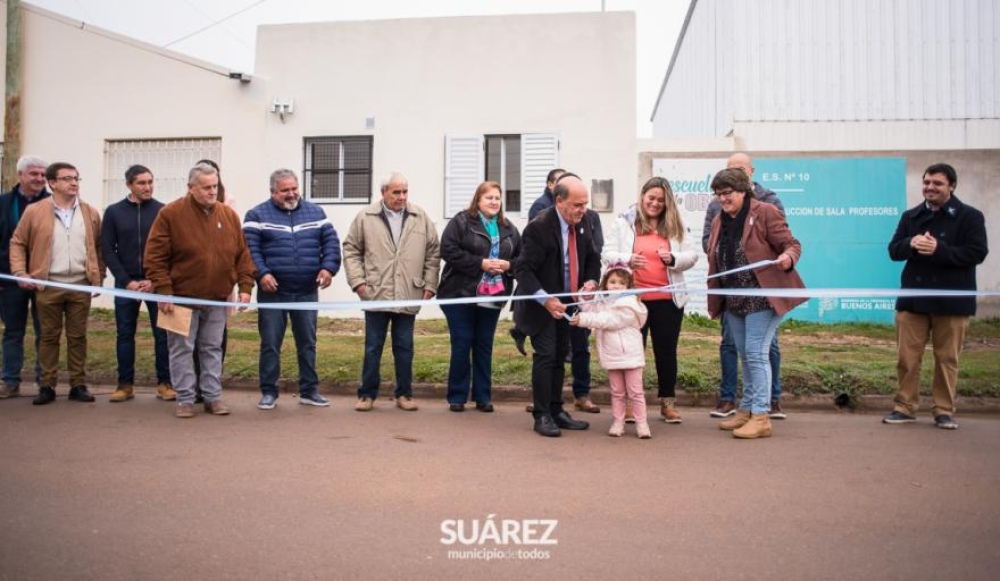 Ricardo Moccero: “Estamos inaugurando una obra histórica para Villa Belgrano que les brinda una mejor calidad de vida”
