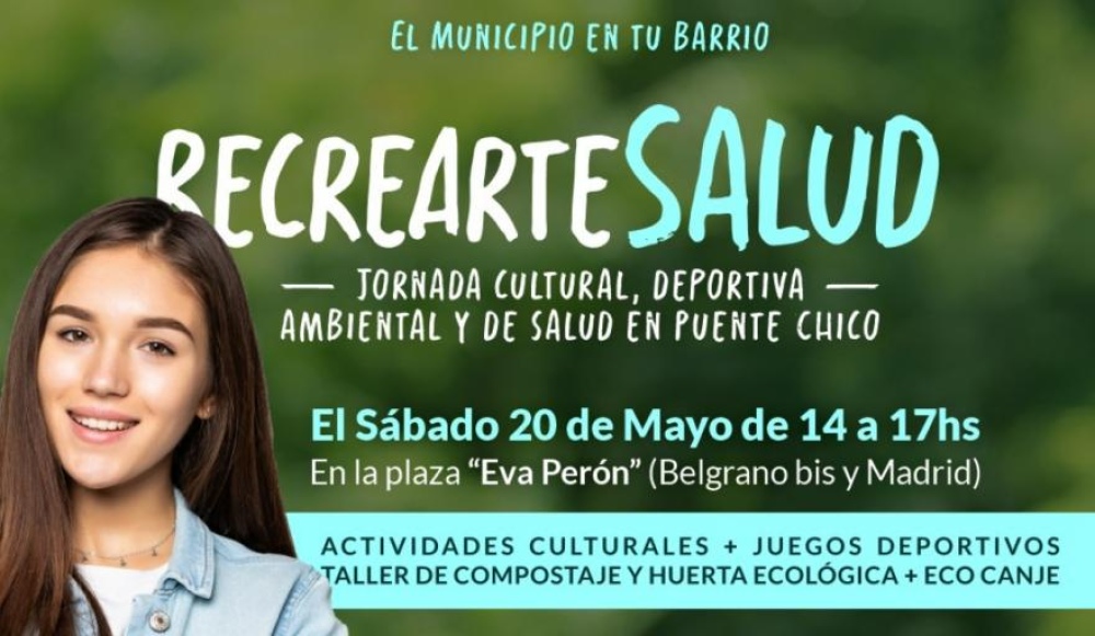 RecreArteSalud: Jornada cultural, deportiva, ambiental y de salud en Puente Chico
