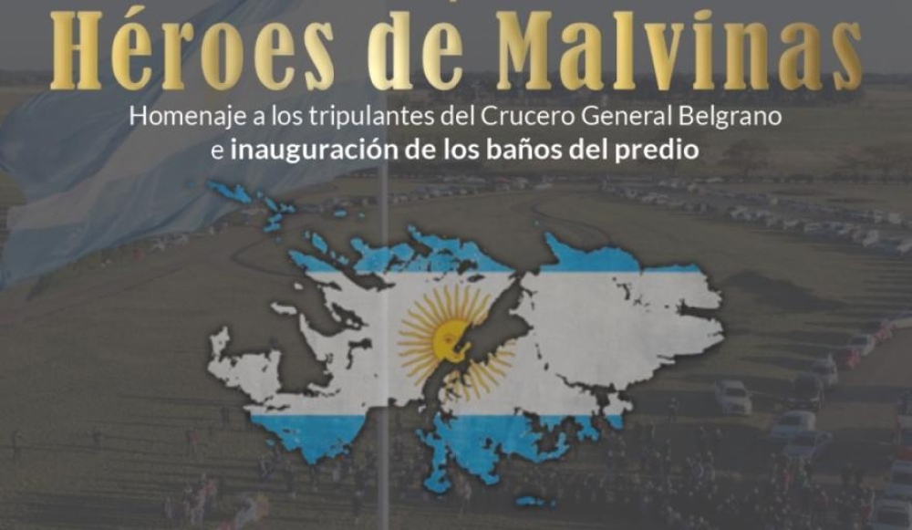 Habilitan hoy un memorial en homenaje a los tripulantes del Crucero ARA General Belgrano e inauguran los baños en el Parque de Malvinas
