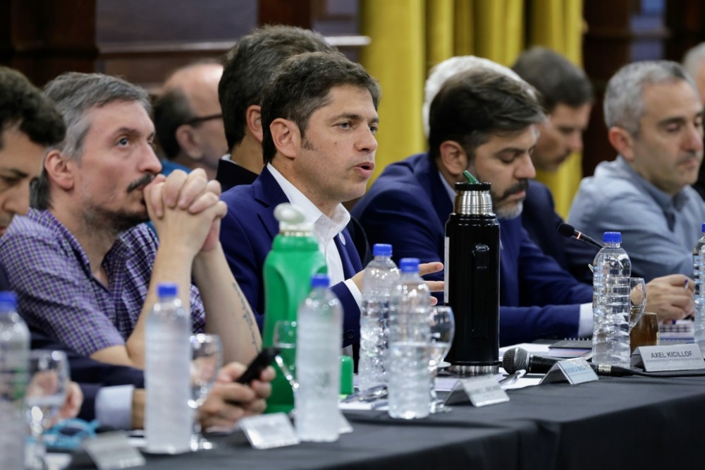 Axel Kicillof se reunió con legisladores nacionales, sindicalistas, intendentes y referentes de Unión por la Patria
