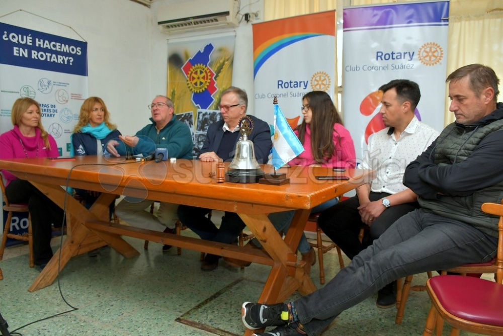 Suarez Late: Rotary Club lanzó su campaña para equipar con desfibriladores a distintas entidades