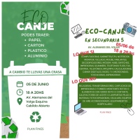 Eco Canje en el marco del Día Mundial del Ambiente