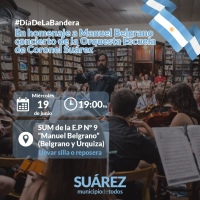 En homenaje a Manuel Belgrano concierto de la Orquesta Escuela de Coronel Suárez
