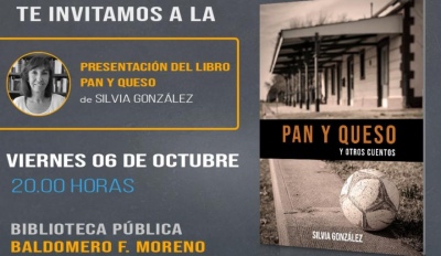La huanguelenense Silvia Gonzalez presenta su libro "Pan y queso y otros cuentos"
