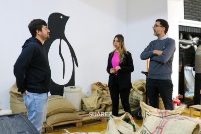 Impulso emprendedor Suarense: Visitamos la empresa “Penguin Coffee”