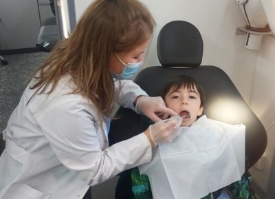 Pasman: Se realizó una jornada de salud bucal con el consultorio móvil odontológico