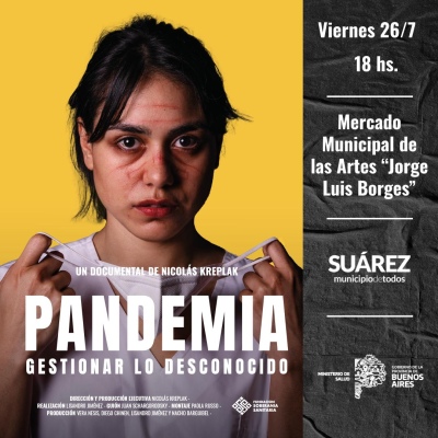 Proyección del film “Pandemia: Gestionar lo desconocido”