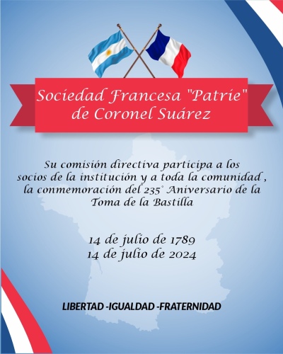 Sociedad Francesa "Patrie" de Coronel Suarez